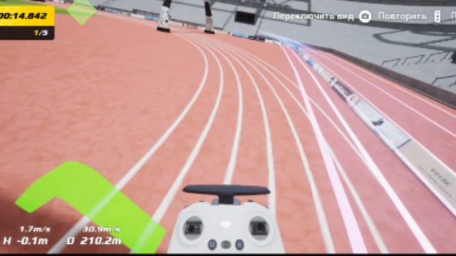 DJI Virtual Flight первый опыт. смотреть онлайн