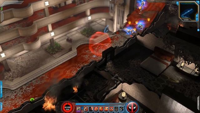 Deadpool Cosmic Ultron Gameplay - Marvel Heroes Omega (PC) смотреть онлайн