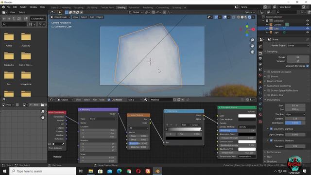 How to Make Clouds in Blender || Easy Clouds || Create Procedural Volumetric Clouds смотреть онлайн