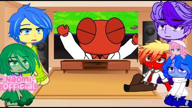 Inside Out React To Rainbow Friends But They're Cursed II Gacha Club II My AU смотреть онлайн