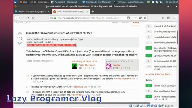 how to install ireport or jasper report in ubuntu 16.04 смотреть онлайн