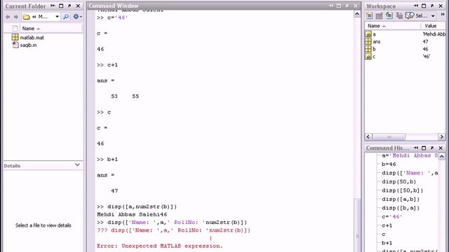 MATLAB M-file, Input and output смотреть онлайн