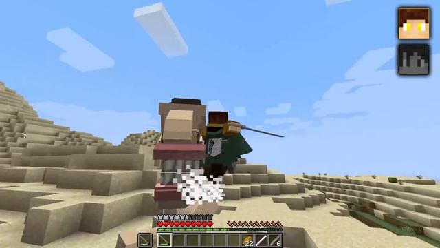 TITAN SLAYING & TRANSFORM RACE!!! | Minecraft - Attack on Titan [Forge 1.16.5] смотреть онлайн