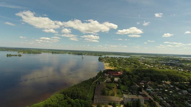 Калязин с высоты смотреть онлайн