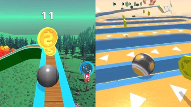 Sky Rolling Ball 3D VS Action Ball | All Levels ( Part - 28 ) | Walkthrough | Android Gameplay |