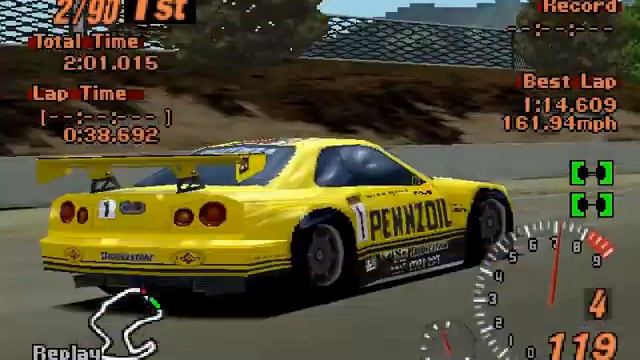 Pennzoil Nismo GTR (Gran Turismo 2) смотреть онлайн