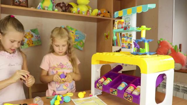 Play-Doh КОТОРЫЙ НЕ Play-Doh COLOR DOUGH SERIES CREATIVE CAKE SHOPPE смотреть онлайн