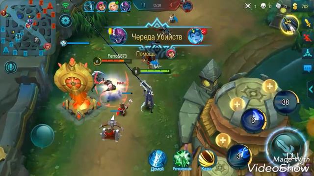 DOTA2 на Android #Mobile Legends (Лейла) смотреть онлайн