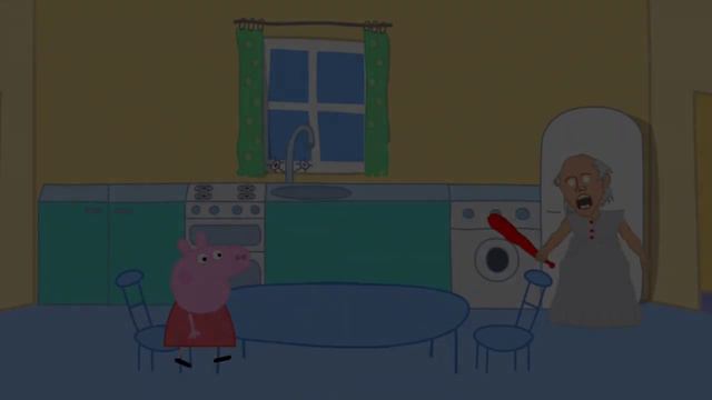 Granny Peppa Pig Fight 😨😨II Peppa Pig Scary II Funny Peppa Pig  Zombie II #peppapig #granny