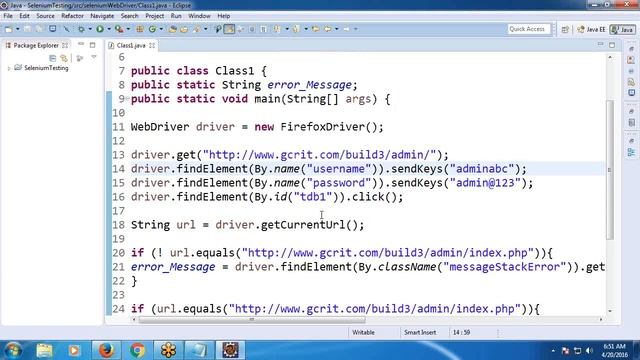 Selenium Data Driven Testing смотреть онлайн