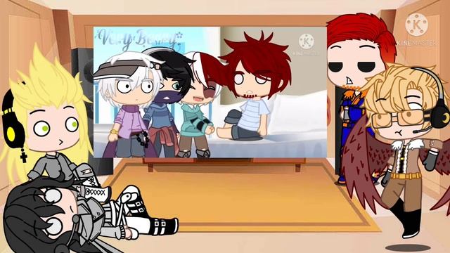 Mha Pro Heroes React to Todoroki Brother's in Endeavour's death bed| •Chloe•| mha смотреть онлайн