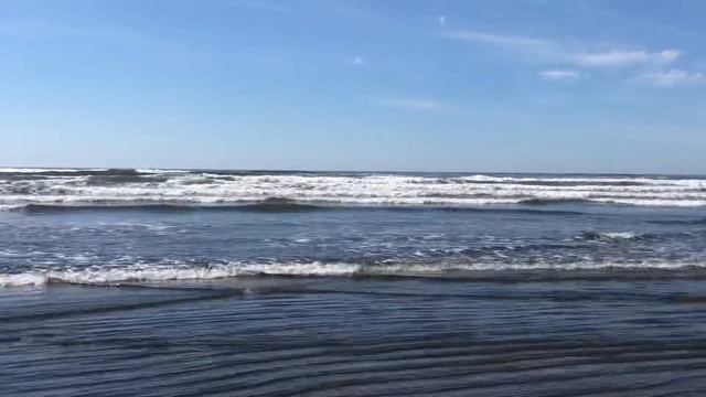 Pacific Ocean, Побережье Тихого океана, штат Вашингтон. смотреть онлайн