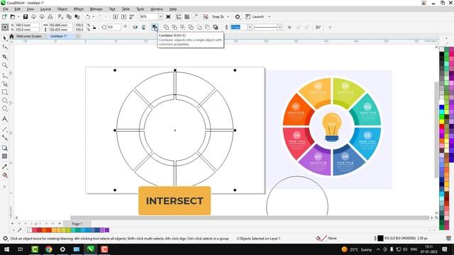 Infographic Design | CorelDraw 2022 Tutorial for Beginners смотреть онлайн