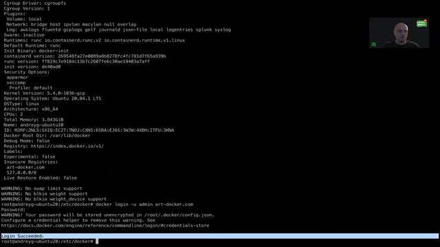 How to configure docker client to work with insecure docker registry смотреть онлайн