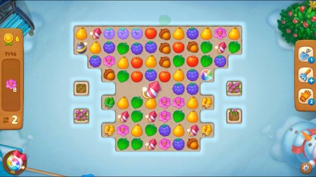 Gardenscapes Садовник ОСТИН #168 (уровни 1441-1450) Улучшение Конюшни и картина Лауры и Мустанга смотреть онлайн