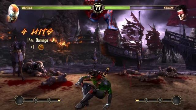 Mortal Kombat 9: Komplete Edition - Spider-Carnage Mod смотреть онлайн
