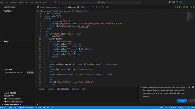 index html Visual Studio Code 2023 10 20 17 11 17 смотреть онлайн