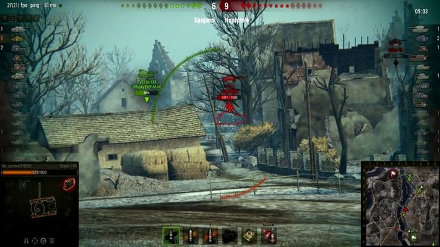 World of Tanks CZ/SK by "No_survive" ---►Obj.140 "Kooperace"◄--- Komentovaný Re-play | 1080p | смотреть онлайн