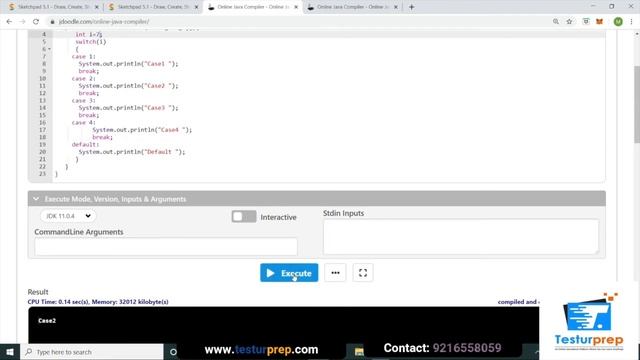 SWITCH CASE STATEMENT in JAVA || Java programming lecture 5 смотреть онлайн