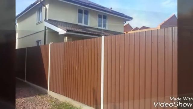 Реклама, дачный сезон, заборы из профнастила, смотреть онлайн