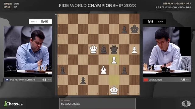 Nepo RAGES and Ding Gets EMOTIONAL After Winning World Chess Championship 2023!!? смотреть онлайн