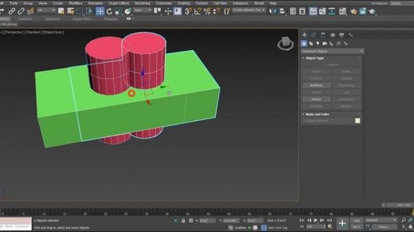 BOOLEAN Compound Object 3Dsmax | @Quick3D