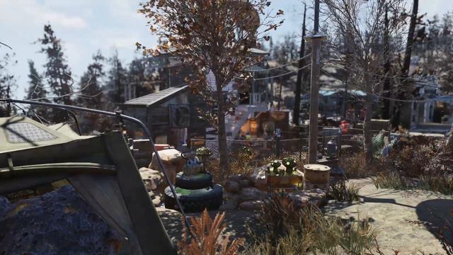 Fallout 76 - CAMP Tour - Secret Zetan Outpost - Raider Punk's Place! смотреть онлайн