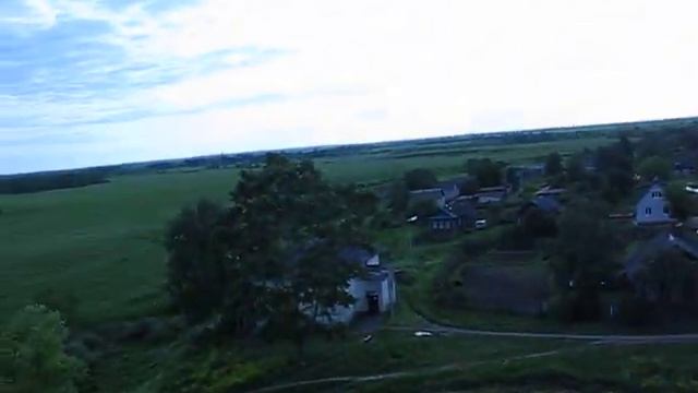 Осенево.Съемка с Церкви Казанской иконы Божией Матери смотреть онлайн