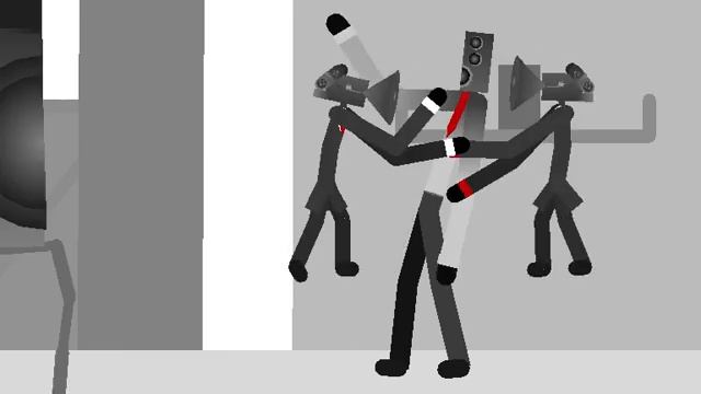 Cameramen vs speaker men (stick nodes) смотреть онлайн