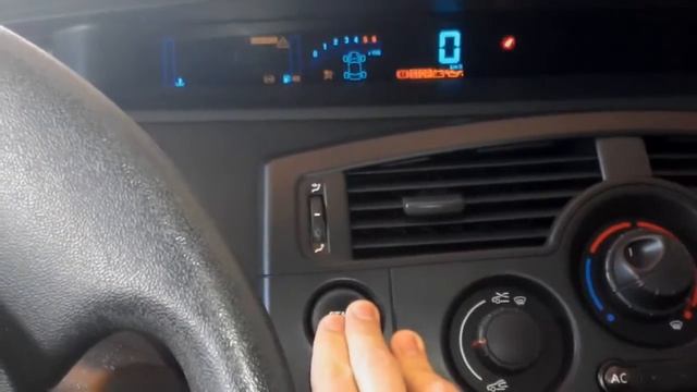 Cold start -6°C | Renault Scenic 1.9dCi смотреть онлайн