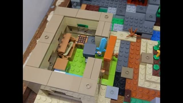 Приключение Стива в LEGO Minecraft #3 Война с разбойниками! смотреть онлайн