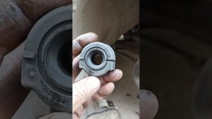 замена центральных резинок стабилизатора лифан 520