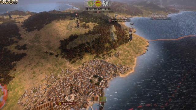 Total War Rome2 Расколотая Империя. Прохождение Сасаниды #23 - Удар в спину на Балканах смотреть онлайн