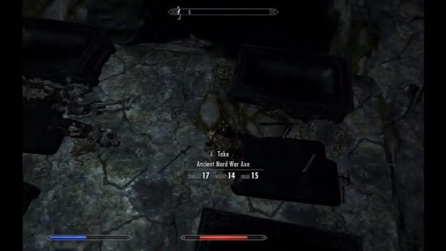 Elder Scrolls V Skyrim Shroud Hearth Borrow and How to get Sapphire Claw pt 3.avi смотреть онлайн
