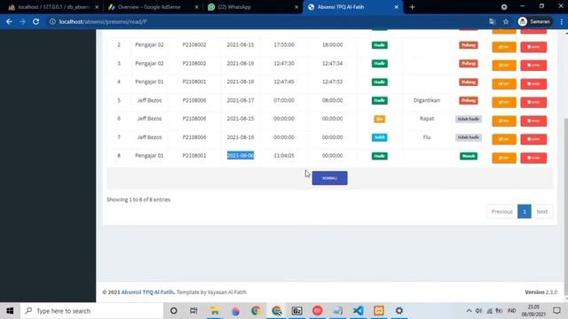 Membuat Presensi Kehadiran Menggunakan QR Code смотреть онлайн