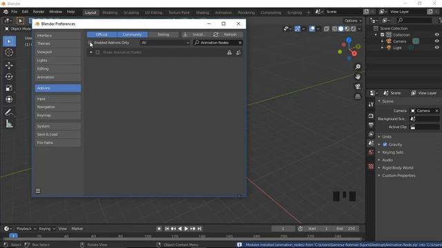 How To Download In Install Animation Nodes In Blender 2.81 смотреть онлайн