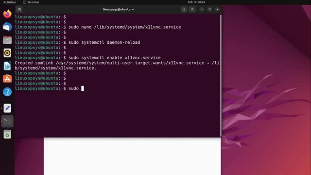 Ubuntu x11vnc VNC Server Setup смотреть онлайн