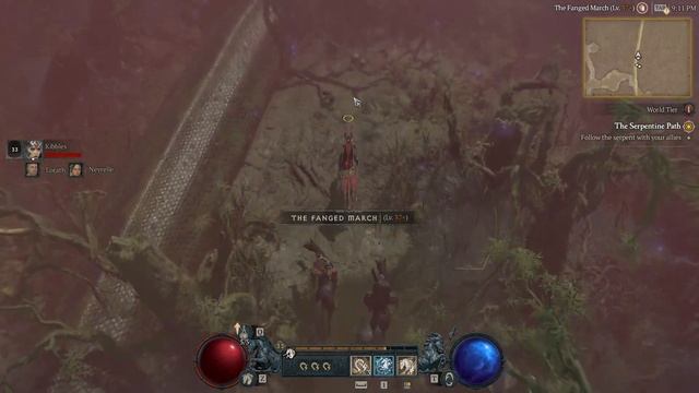 Diablo 4 The Serpentine Path quest guide, follow the serpent with your allies walkthrough смотреть онлайн