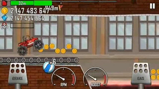 HILL CLIMB RACING HACK VERSION GAME UNLIMITED DIAMOND(HOW TO CROSS FACTORY STAGE WITH BIG FINGER??) смотреть онлайн