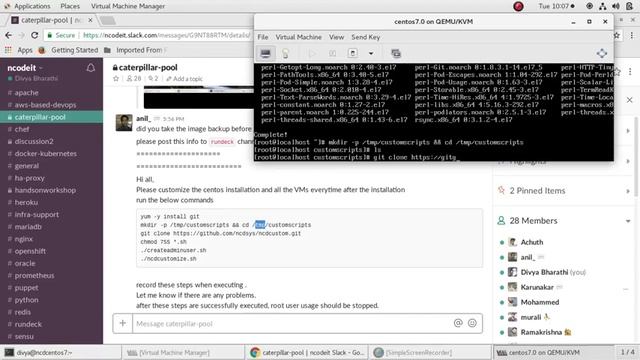 Customize Vm in CentOS 7 with ncodeit customscripts смотреть онлайн