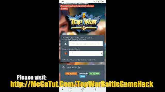 Top War Battle Game Mod Apk Unlimited Gems ✎ Top War Battle Game Hack #Theegg 4 Feb 21 смотреть онлайн