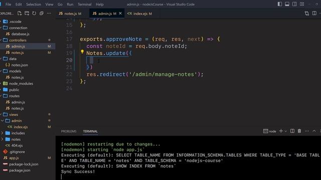 Updating Status Column Sequelize - Node JS || Hindi #71 смотреть онлайн