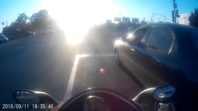 первая поездка на литровом мотоцикле :) смотреть онлайн