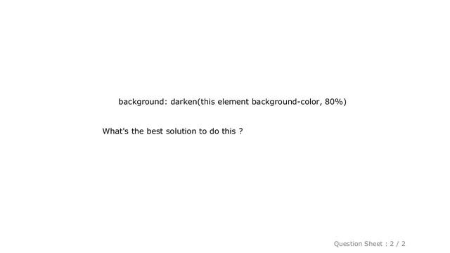 CSS : Automatic darken color in Sass / Compass смотреть онлайн
