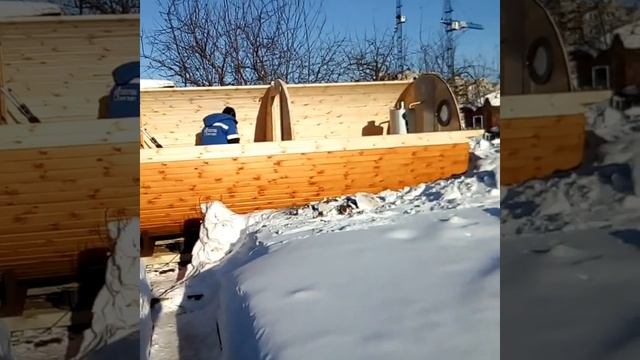 Баня бочка Киров. смотреть онлайн