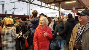 Прибыл поезд Москва-Симферополь_столицы соединились_26 декабря