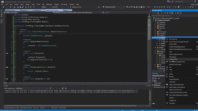 Работа с базами данных в чат-ботах. Рассмотрим базы MS SQL и Mongo смотреть онлайн