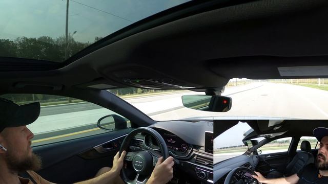 MK 7.5 VW Golf R vs. B9 Audi S4! *STAGE 1 REMATCH* смотреть онлайн