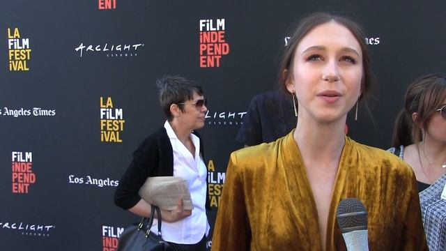 Taissa Farmiga Interview at 'We Have Always Lived in the Castle' LAFF Premiere смотреть онлайн