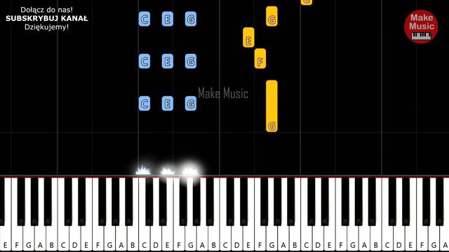 GLORY GLORY ALLELUJA (Piano Keyboard Tutorial) - Glory Glory Hallelujah смотреть онлайн